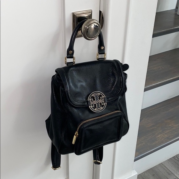 Tory Burch Handbags - Tory Burch Black Backpack